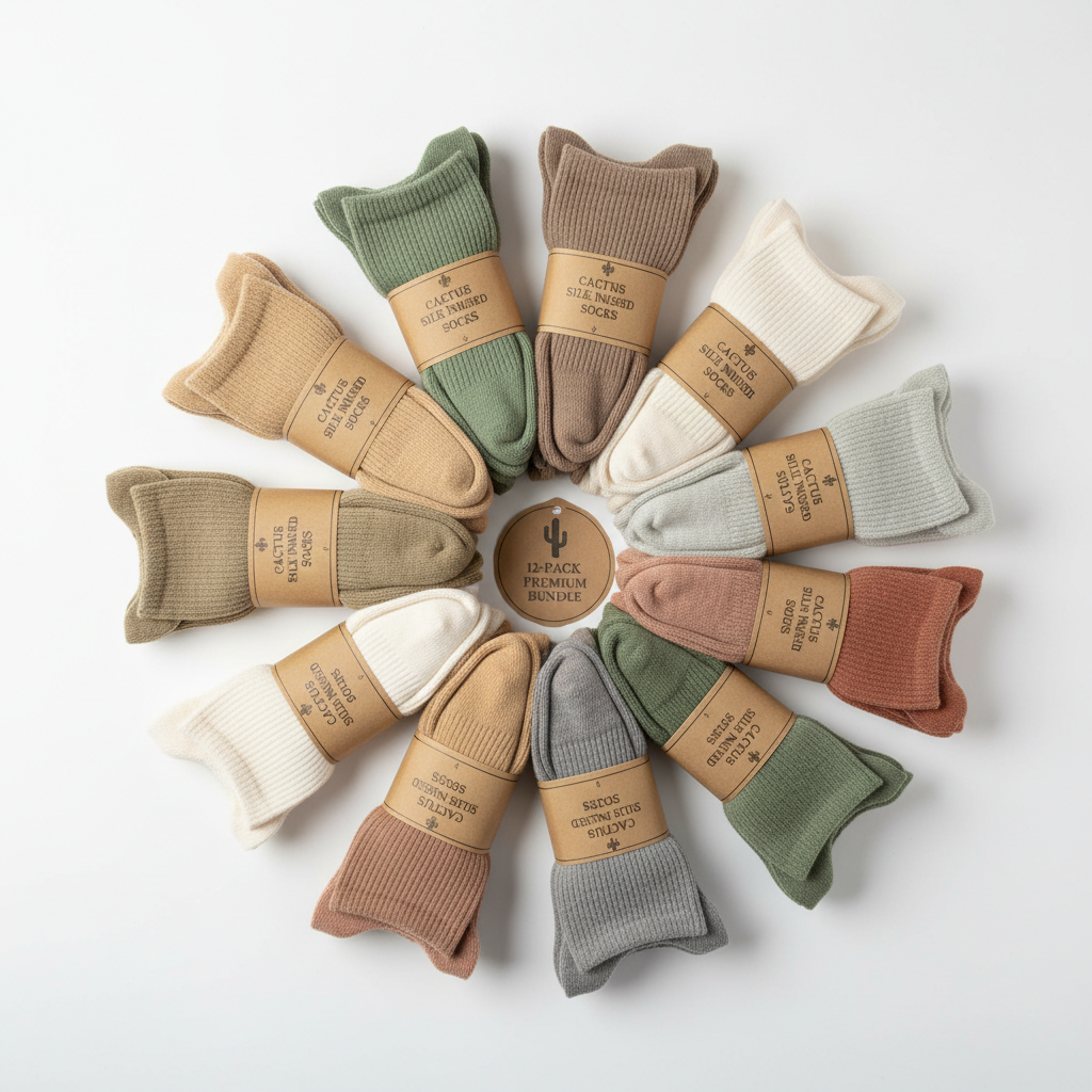Desert Comfort Socks 12-Pack