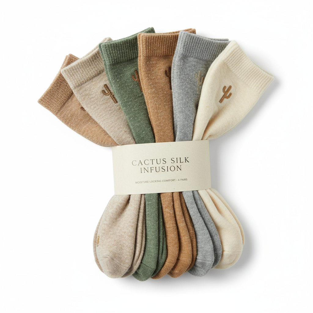Desert Comfort Socks 6-Pack