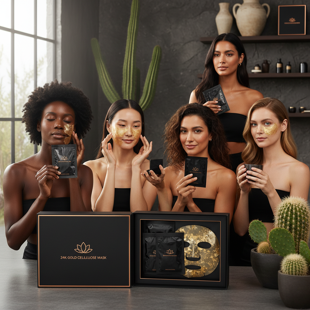 Gold Sheet Masks - All Women