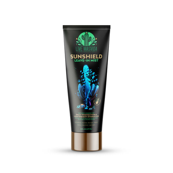 Sunshield Leave-In Mist spray — heat, UV and frizz protection leave-in for all hair types