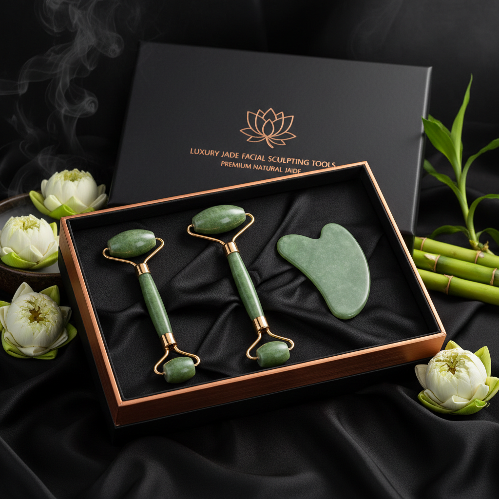 Jade Roller Set