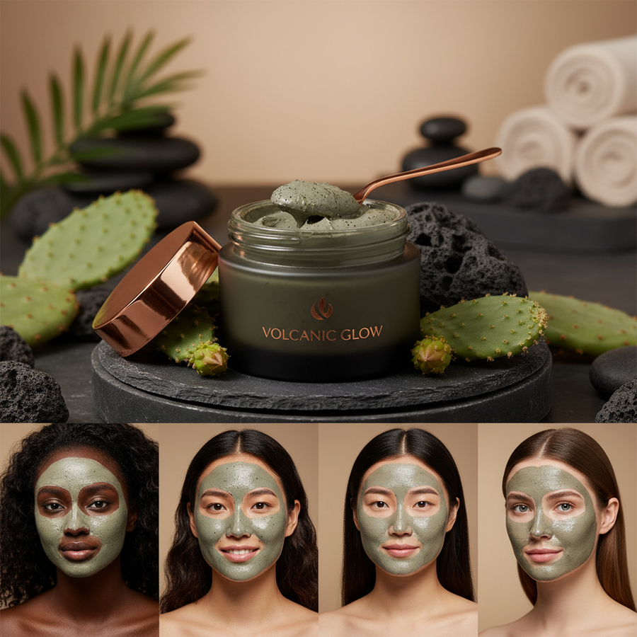 Volcanic Clay Mask - Universal Beauty